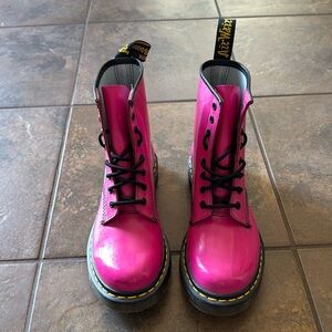 Pink Doc Marten air waiz